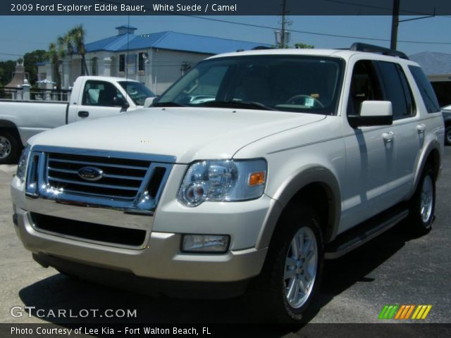 2009 Ford Explorer Eddie Bauer in White Suede