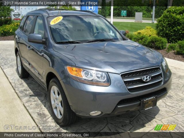 2007 Hyundai Santa Fe Limited 4WD in Slate Blue
