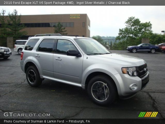 2010 Ford Escape XLT V6 Sport Package 4WD in Ingot Silver Metallic