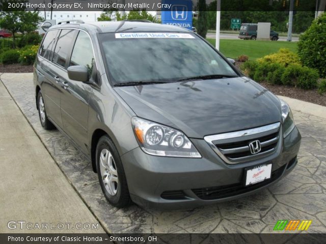 2007 Honda Odyssey EX in Nimbus Gray Metallic