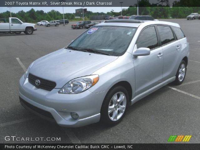 2007 Toyota Matrix XR in Silver Streak Mica