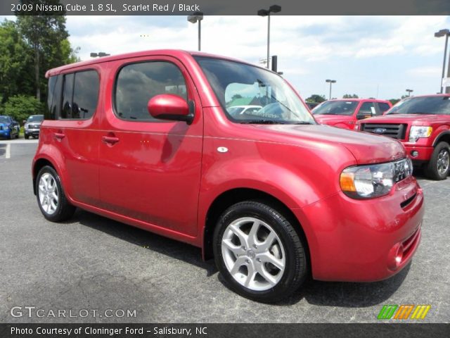 2009 Nissan Cube 1.8 SL in Scarlet Red