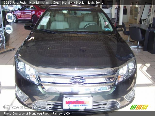 2010 Ford Fusion Hybrid in Atlantis Green Metallic
