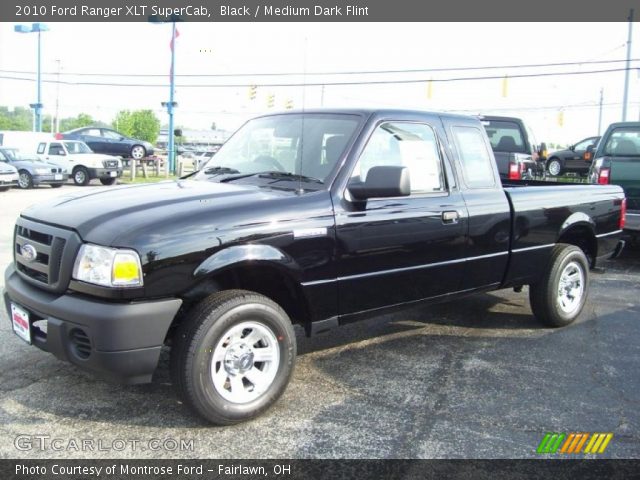 2010 Ford Ranger XLT SuperCab in Black