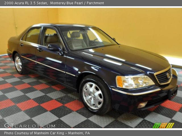 2000 Acura RL 3.5 Sedan in Monterey Blue Pearl