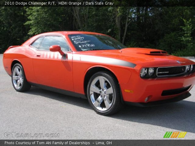 2010 Dodge Challenger R/T in HEMI Orange