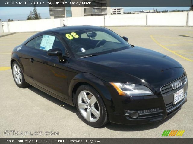 2008 Audi TT 2.0T Coupe in Brilliant Black