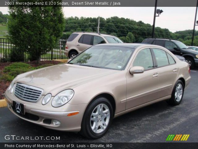 2003 Mercedes-Benz E 320 Sedan in Desert Silver Metallic