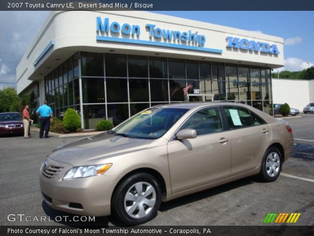 2007 Toyota Camry LE in Desert Sand Mica