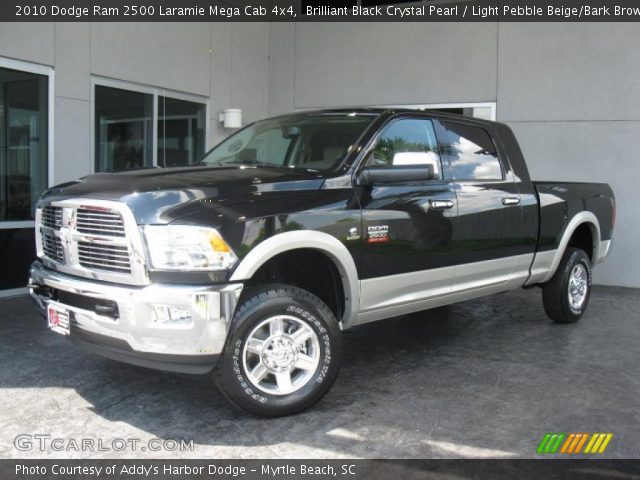 2010 Dodge Ram 2500 Laramie Mega Cab 4x4 in Brilliant Black Crystal Pearl