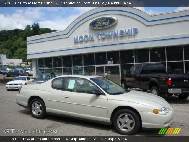 2003 Chevrolet Monte Carlo LS in Cappuccino Frost Metallic