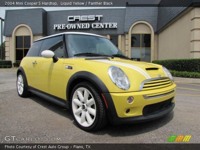 2004 Mini Cooper S Hardtop in Liquid Yellow