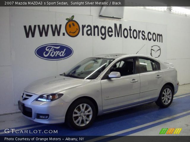2007 Mazda MAZDA3 s Sport Sedan in Sunlight Silver Metallic