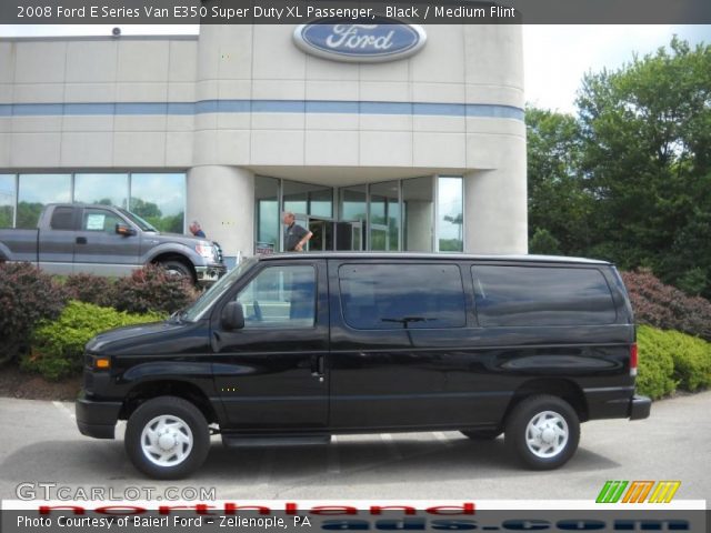 2008 Ford E Series Van E350 Super Duty XL Passenger in Black