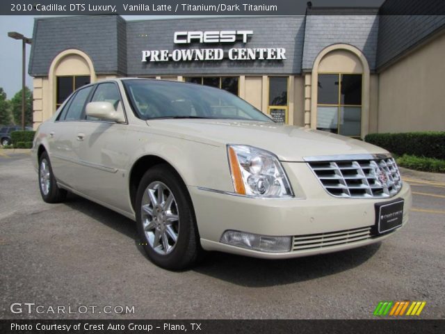 2010 Cadillac DTS Luxury in Vanilla Latte
