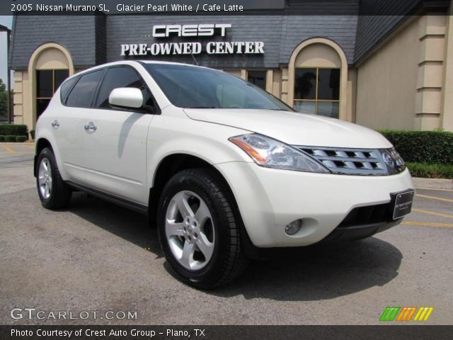 2005 Nissan Murano SL in Glacier Pearl White