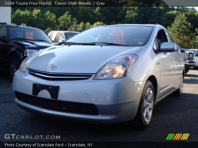 2008 Toyota Prius Hybrid in Classic Silver Metallic