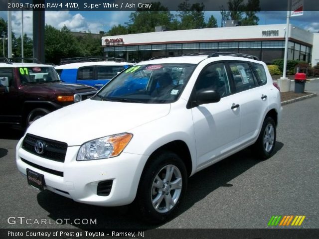2009 Toyota RAV4 4WD in Super White