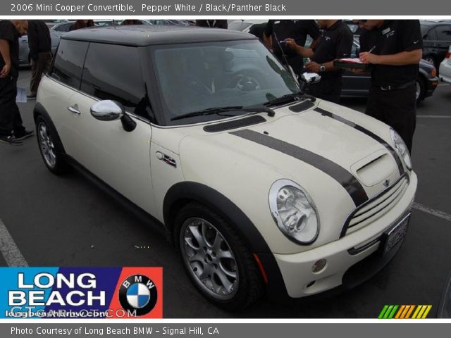 2006 Mini Cooper Convertible in Pepper White