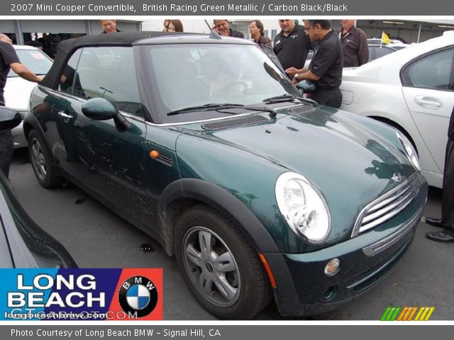 2007 Mini Cooper Convertible in British Racing Green Metallic