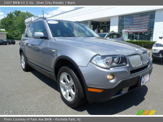 2007 BMW X3 3.0si in Silver Grey Metallic