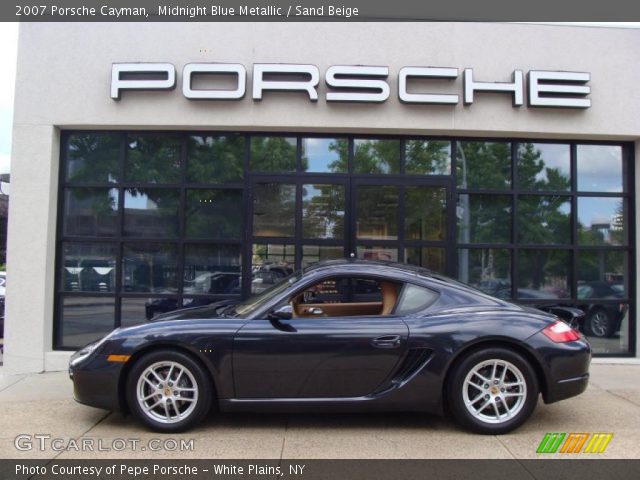 2007 Porsche Cayman  in Midnight Blue Metallic