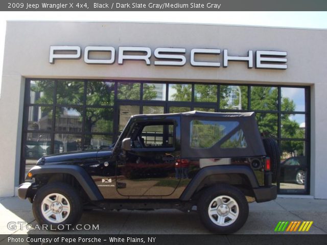 2009 Jeep Wrangler X 4x4 in Black