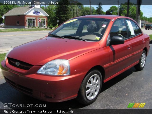 2004 Kia Rio Sedan in Cinnamon