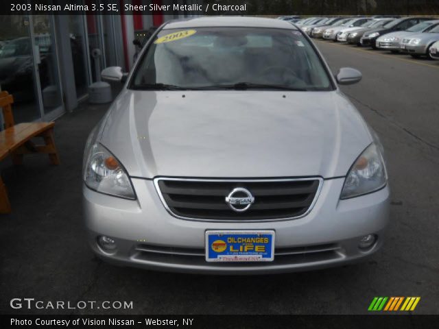 2003 Nissan Altima 3.5 SE in Sheer Silver Metallic