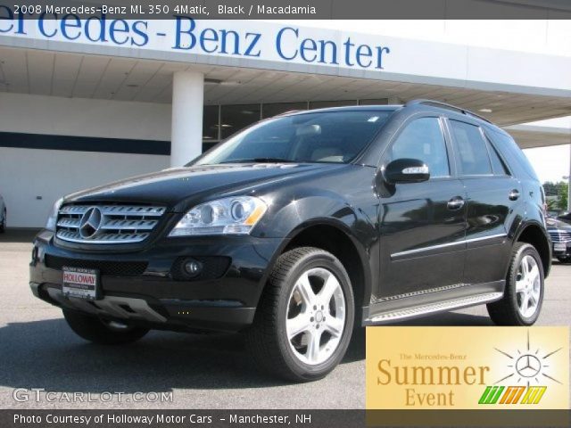 2008 Mercedes-Benz ML 350 4Matic in Black