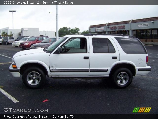 1999 Chevrolet Blazer LS in Summit White