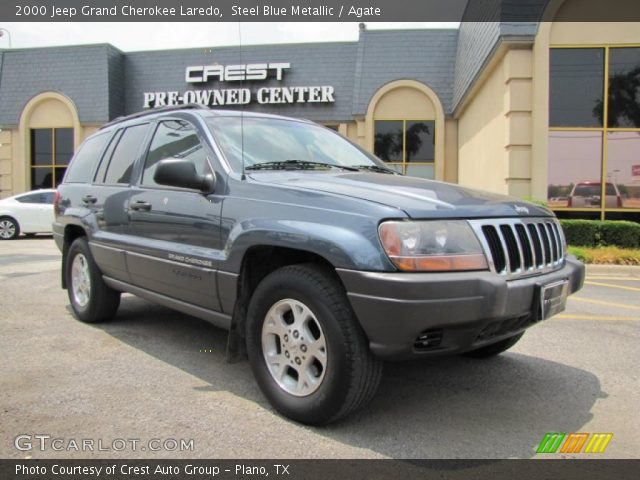 2000 Jeep Grand Cherokee Laredo in Steel Blue Metallic