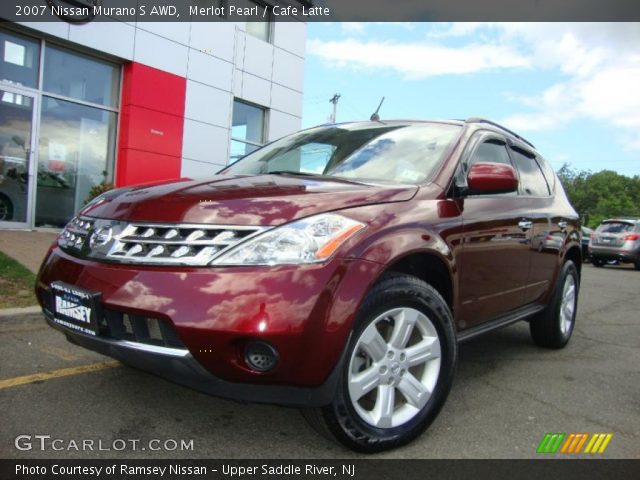 2007 Nissan Murano S AWD in Merlot Pearl