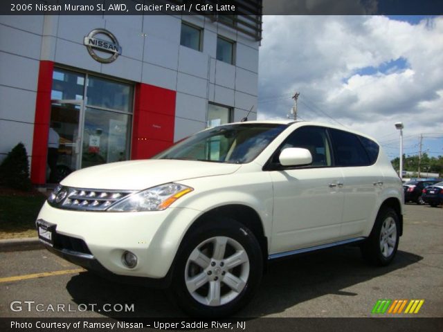 2006 Nissan Murano SL AWD in Glacier Pearl