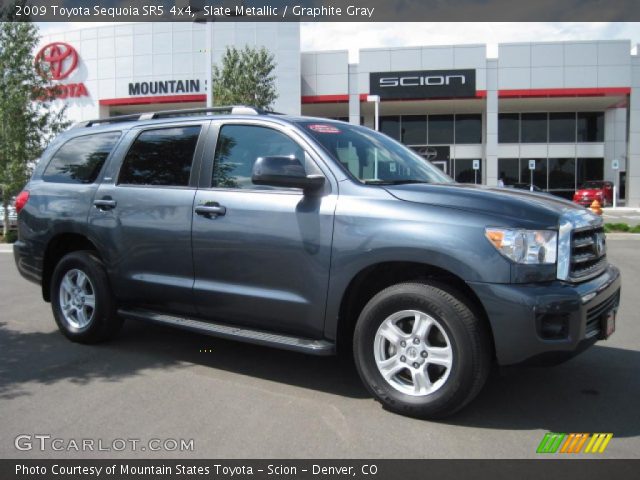2009 Toyota Sequoia SR5 4x4 in Slate Metallic