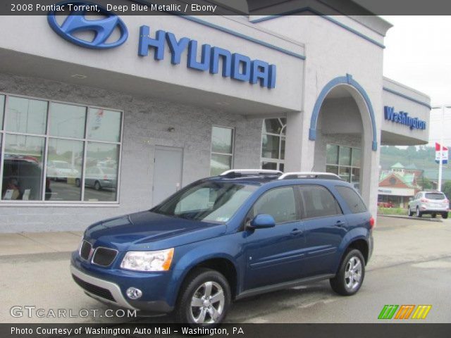 2008 Pontiac Torrent  in Deep Blue Metallic