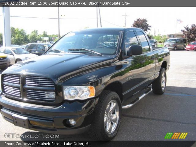 2002 Dodge Ram 1500 Sport Quad Cab 4x4 in Black