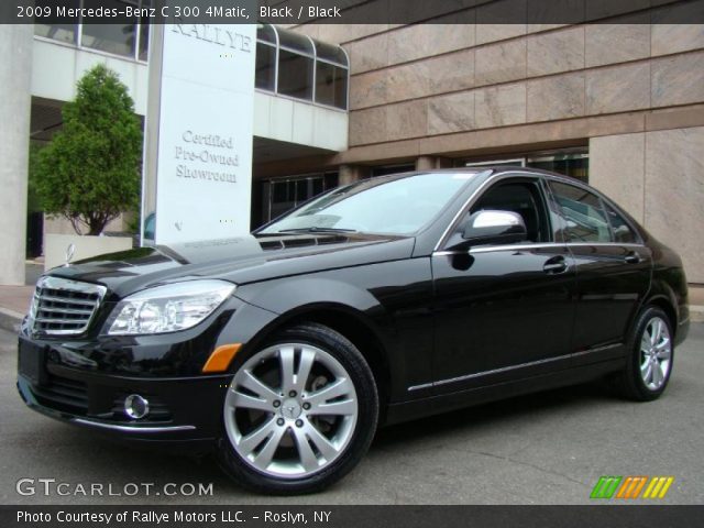 2009 Mercedes-Benz C 300 4Matic in Black