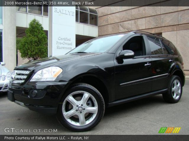 2008 Mercedes-Benz ML 350 4Matic in Black