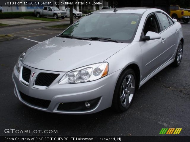 2010 Pontiac G6 GT Sedan in Quicksilver Metallic