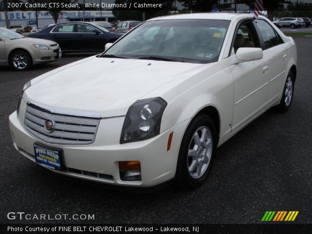 2007 Cadillac CTS Sedan in White Diamond