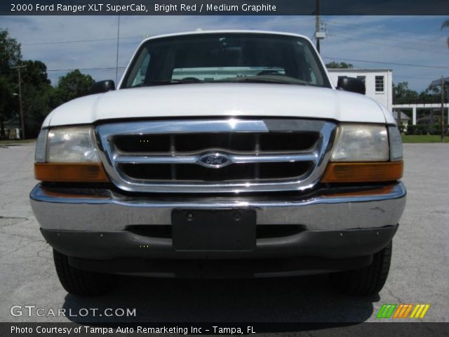 2000 Ford Ranger XLT SuperCab in Bright Red