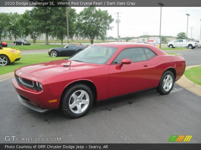 2010 Dodge Challenger SE in Inferno Red Crystal Pearl