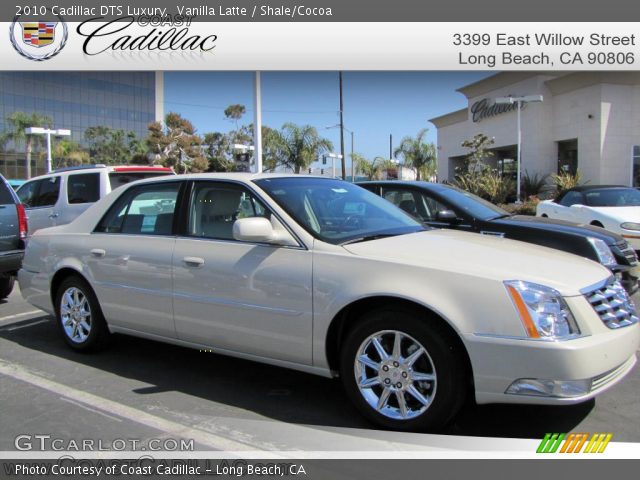 2010 Cadillac DTS Luxury in Vanilla Latte