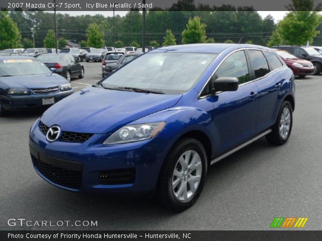 2007 Mazda CX-7 Sport in Icy Blue Metallic