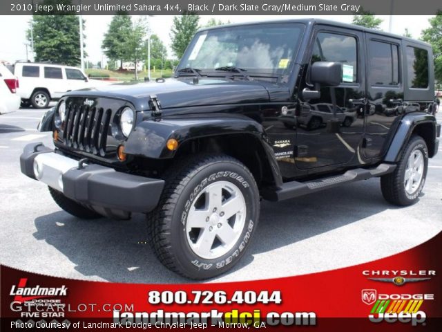 2010 Jeep Wrangler Unlimited Sahara 4x4 in Black
