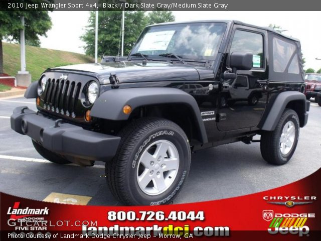 2010 Jeep Wrangler Sport 4x4 in Black