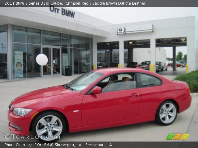 2011 BMW 3 Series 328i Coupe in Crimson Red