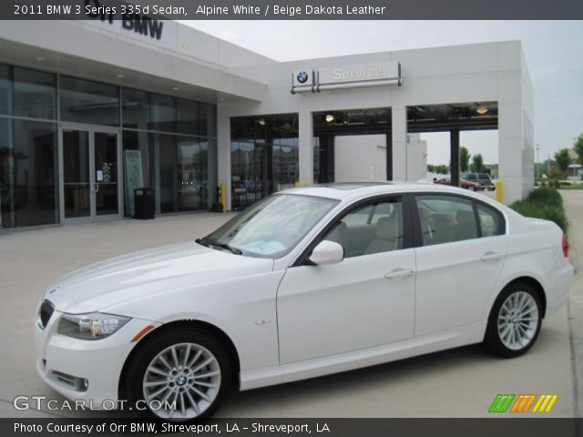 2011 BMW 3 Series 335d Sedan in Alpine White