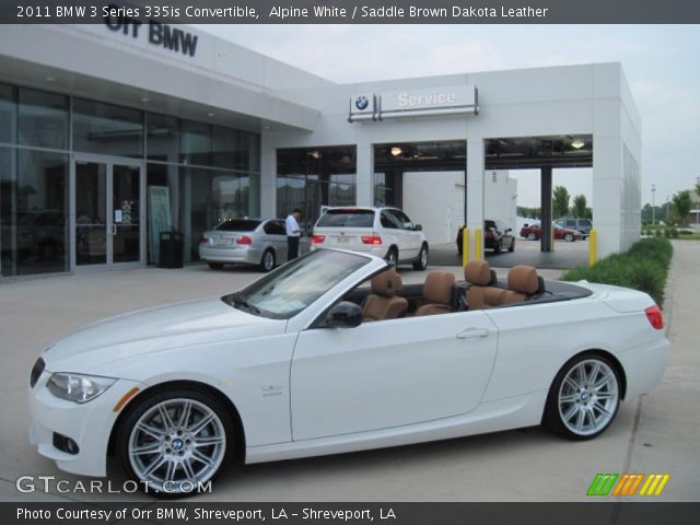 2011 BMW 3 Series 335is Convertible in Alpine White
